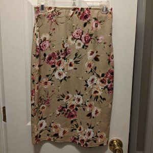 Floral skirt